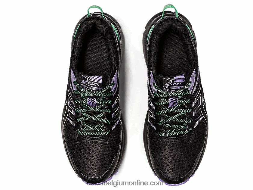 padverkenner 2 V6HXR22421 zwart/fluistergroen Asics