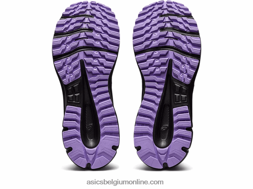 padverkenner 2 V6HXR22421 zwart/fluistergroen Asics