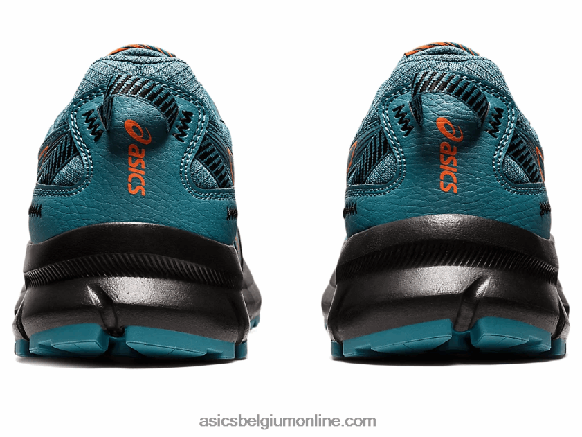 padverkenner 2 V6HXR23110 mistige dennen / nova oranje Asics