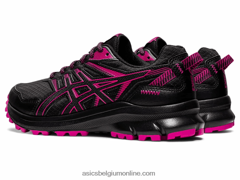 padverkenner 2 V6HXR23897 zwart/fuchsia rood Asics