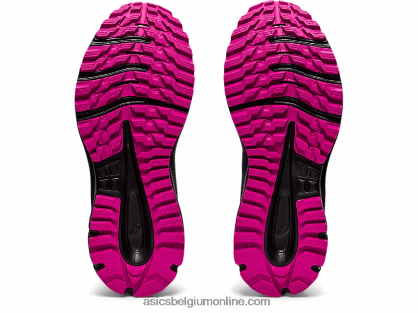 padverkenner 2 V6HXR23897 zwart/fuchsia rood Asics