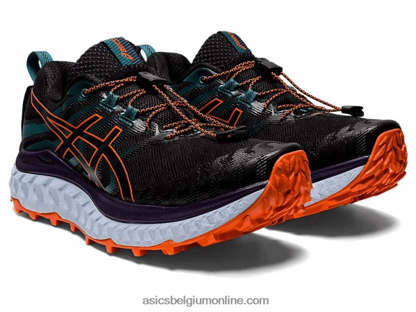 trabuco max V6HXR22882 zwart/nova oranje Asics