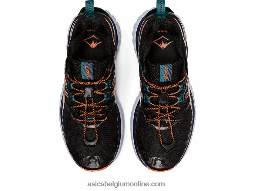 trabuco max V6HXR22882 zwart/nova oranje Asics