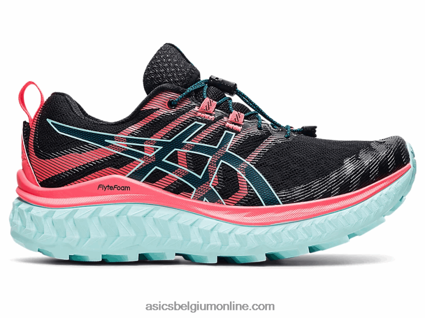 trabuco max V6HXR23877 zwart/vlammend koraal Asics