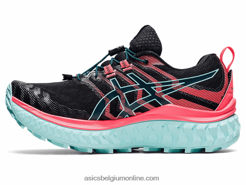 trabuco max V6HXR23877 zwart/vlammend koraal Asics