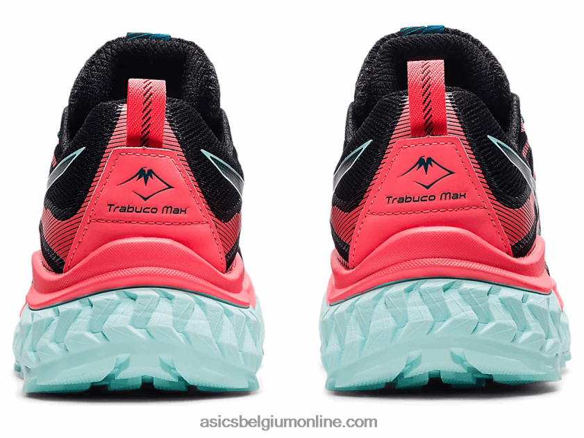 trabuco max V6HXR23877 zwart/vlammend koraal Asics