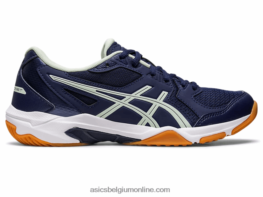 gelraket 10 V6HXR22540 peacoat/fluistergroen Asics