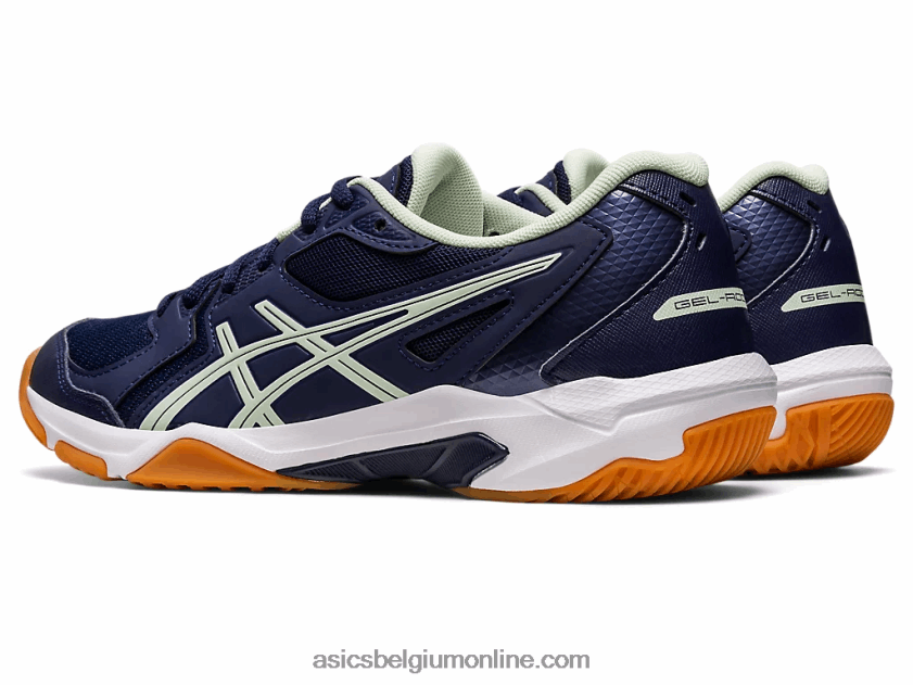 gelraket 10 V6HXR22540 peacoat/fluistergroen Asics