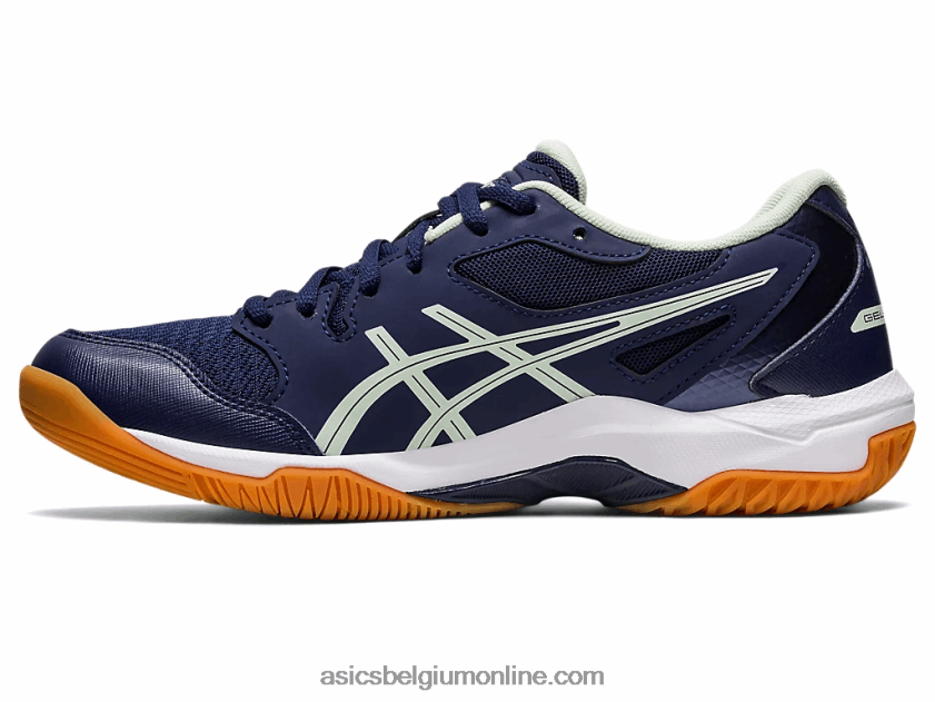 gelraket 10 V6HXR22540 peacoat/fluistergroen Asics