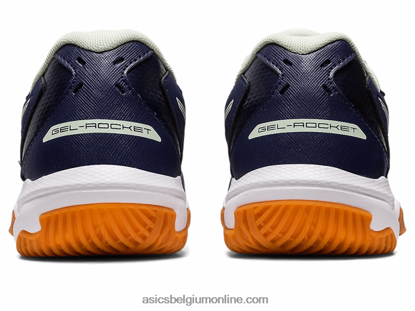 gelraket 10 V6HXR22540 peacoat/fluistergroen Asics