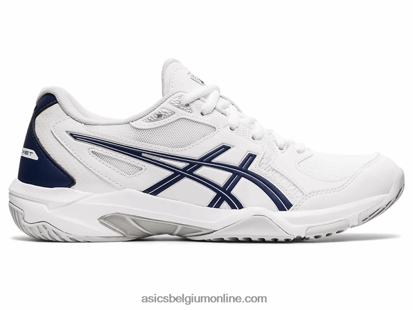 gelraket 10 V6HXR23944 wit/peacoat Asics