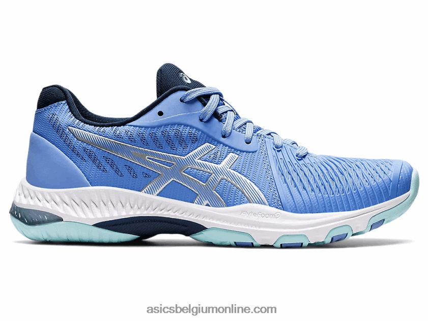 netburner ballistisch ff 2 V6HXR23606 maagdenpalm blauw/puur zilver Asics