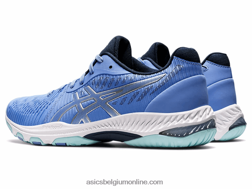 netburner ballistisch ff 2 V6HXR23606 maagdenpalm blauw/puur zilver Asics